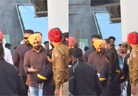 Diljit Dosanjh Causes Chaos in Chandigarh Sector 8 as Massive Crowd Gathers During Film Shoot